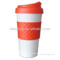 LAKE eco friendly plastic coffee cups mugs with lid